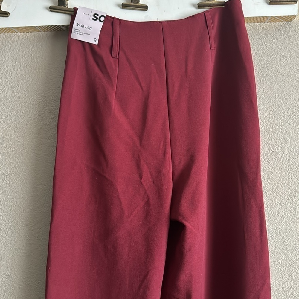 NWT So wide leg high rise pants - Picture 5 of 10